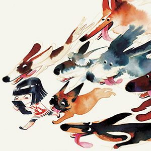 A Menina com os Olhos Ocupados